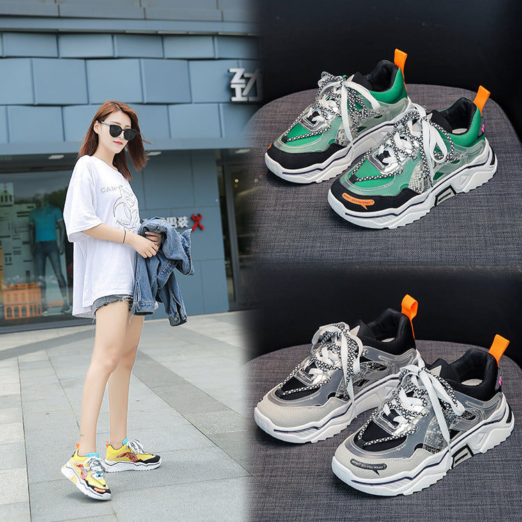 Wild platform sneakers