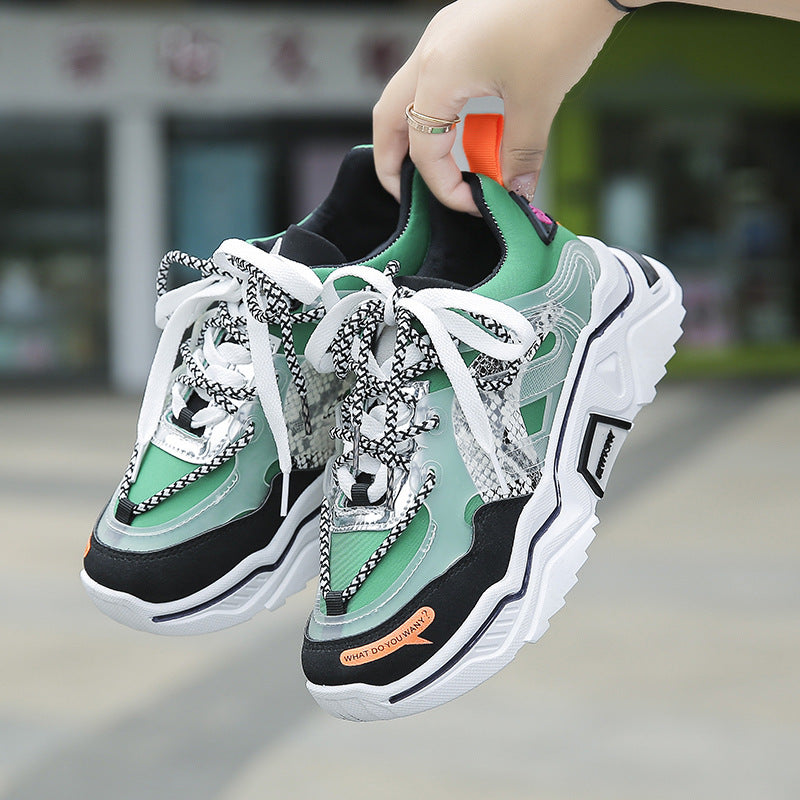 Wild platform sneakers